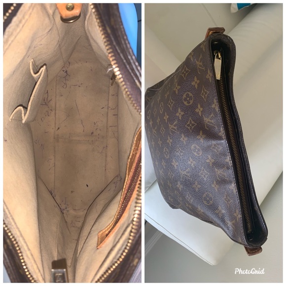 AUTH. Louis Vuitton looping Monogram canvas bag - Picture 8 of 8